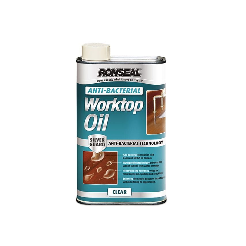 Anti-Bacterial Worktop Oil 500ml RSLABWO500