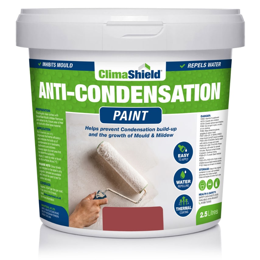 Anti-Condensation Paint Brick Red 2.5 Liter