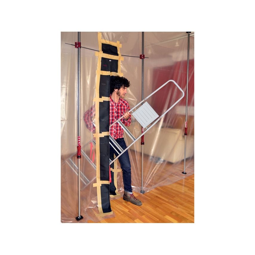 Anti-dust Magnetic Door Kit with 2 Pieces Multiclamp with Pressed Eye