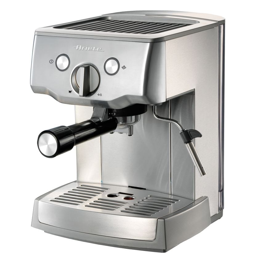 Ariete Ar1324 Metal Espresso Coffee Maker Stainless Steel