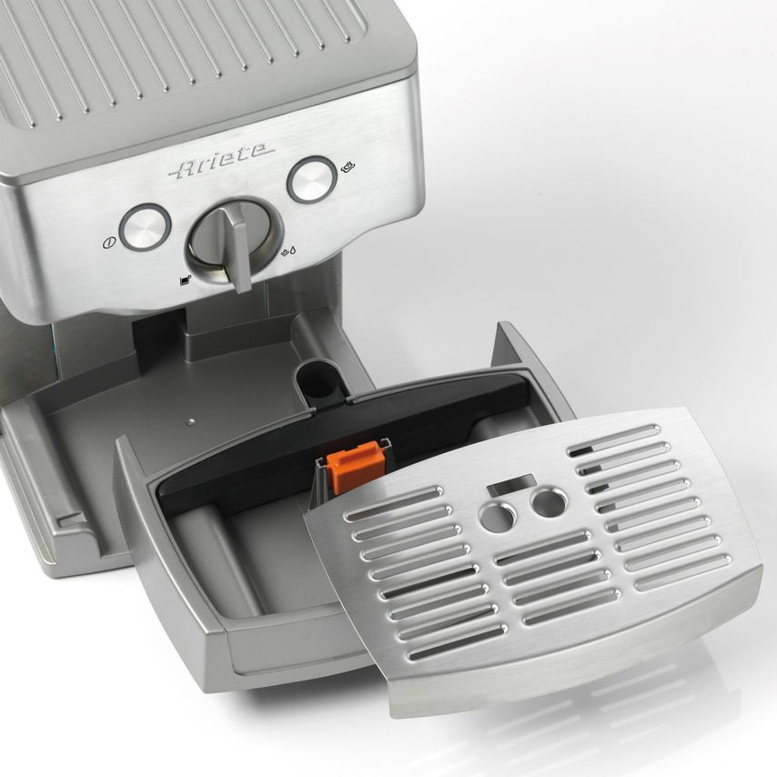 Ariete Ar1324 Metal Espresso Coffee Maker Stainless Steel