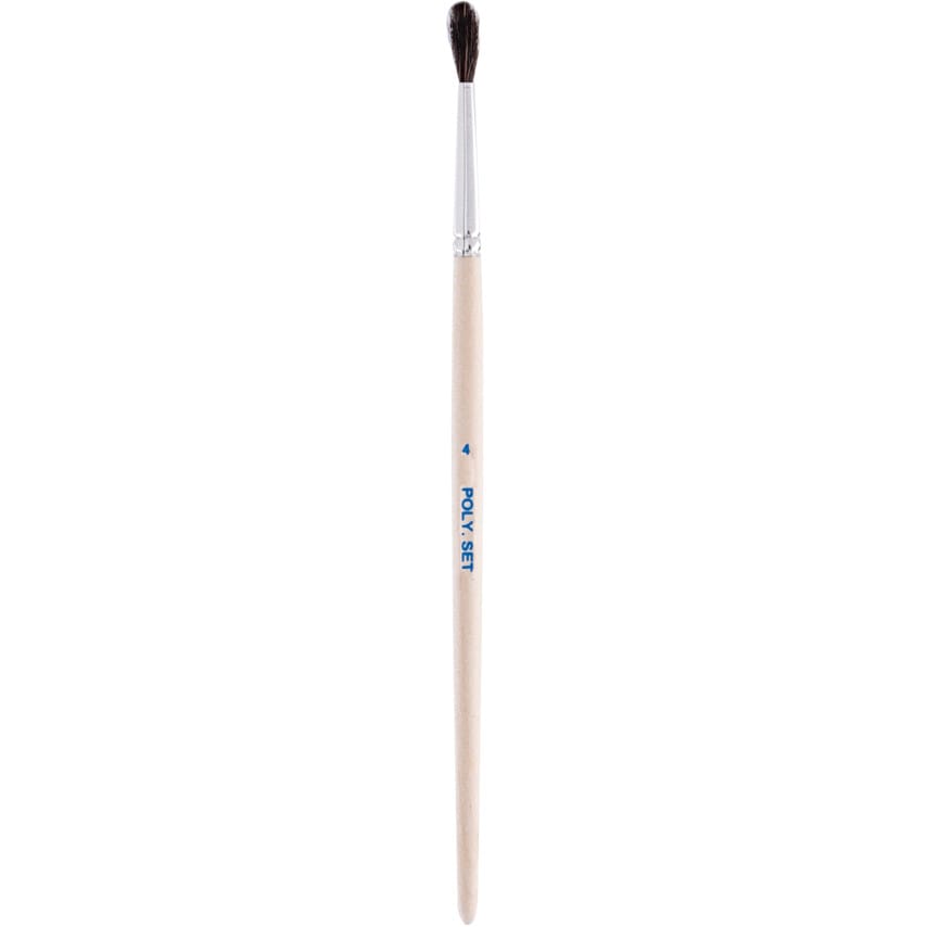 Artist Brush, Hair Bristle, No.4