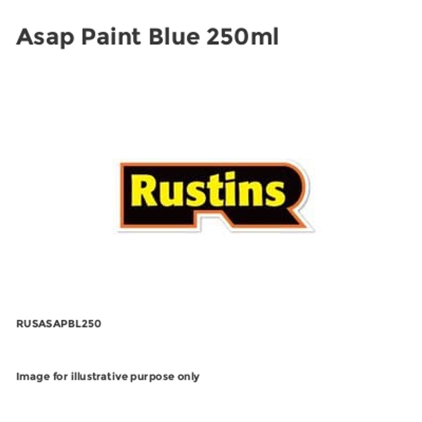 Asap Paint Blue 250ml - RUSASAPBL250