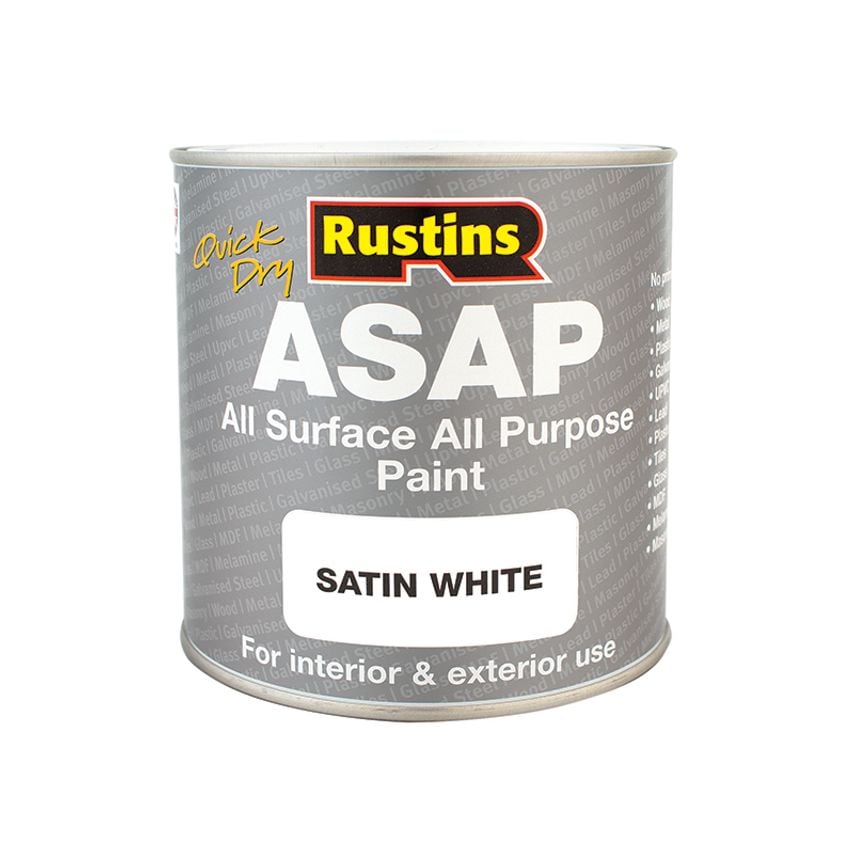 Asap Paint White 250ml - ASAPWH250