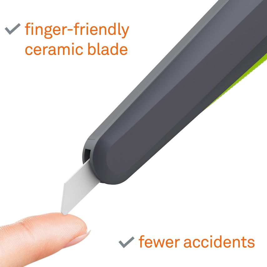 Auto-Retractable Squeeze-Trigger Utility Knife