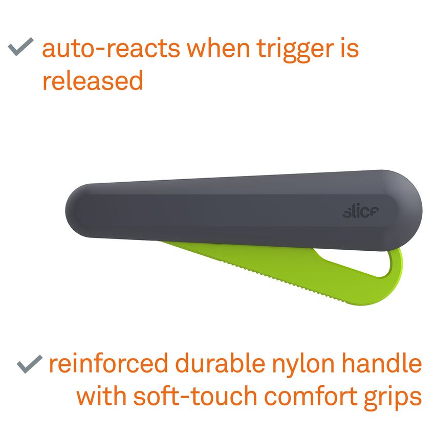Auto-Retractable Squeeze-Trigger Utility Knife