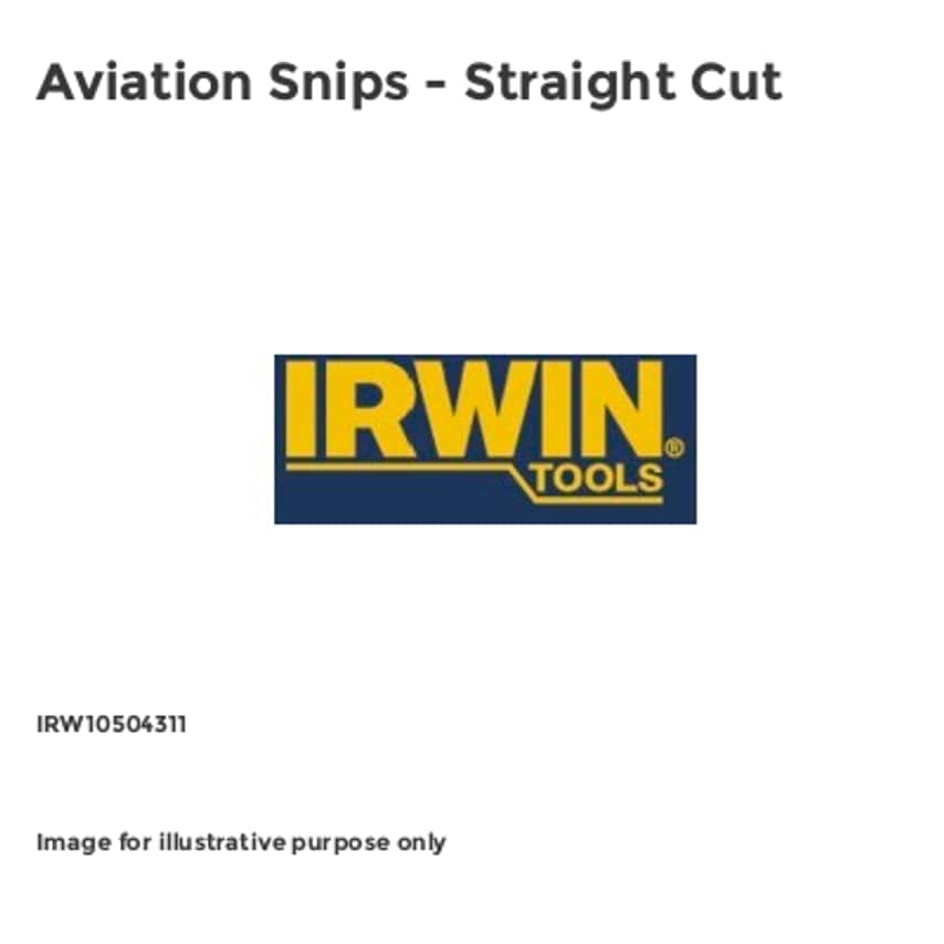 Aviation Snips - Straight Cut