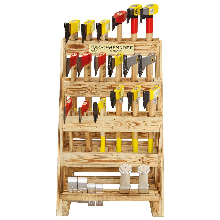 Axes Sales Stand 24 Pcs