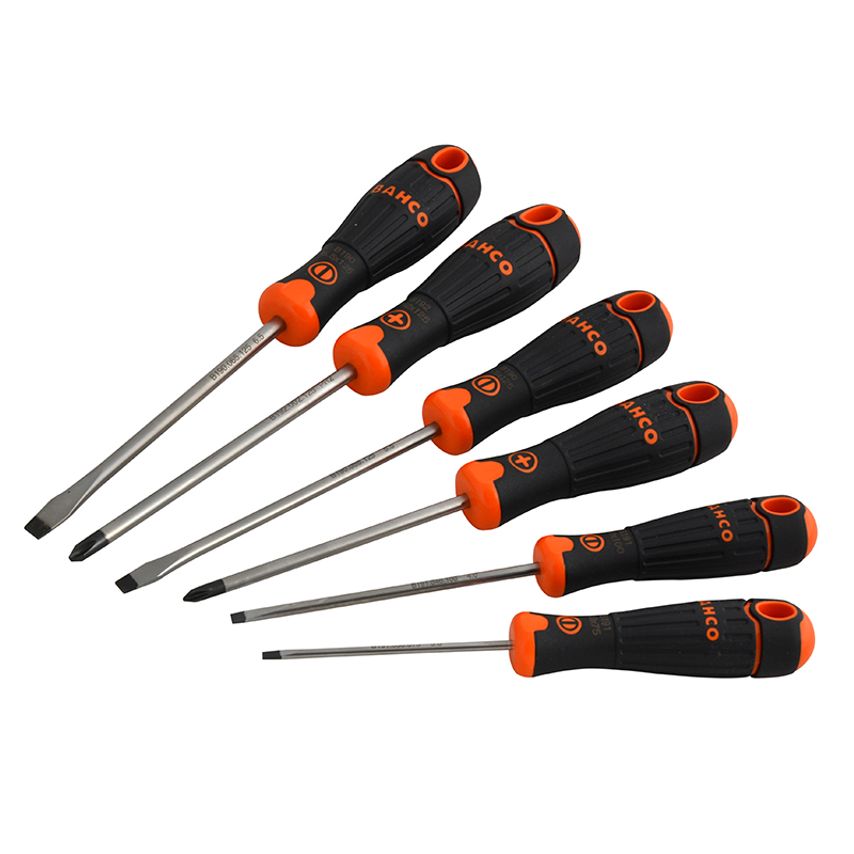 B219.006 BAHCOFIT Screwdriver Set, 6 Piece BAH219006