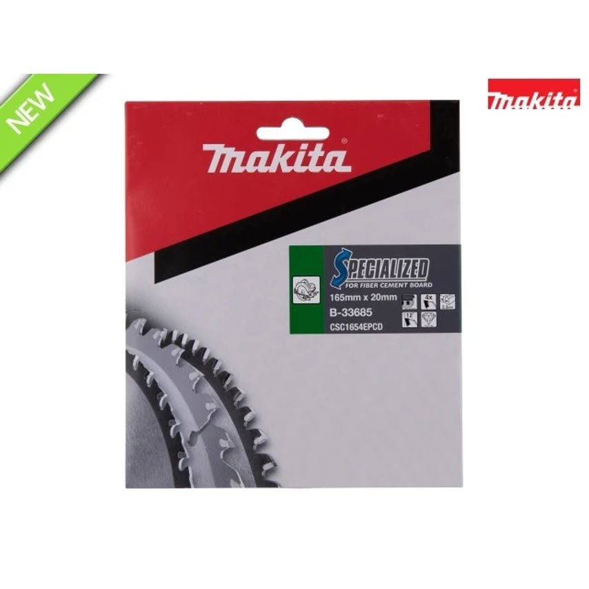 B-33685 Specialized Blade for Fibre Cement Board 165 X 20mm X 4T
