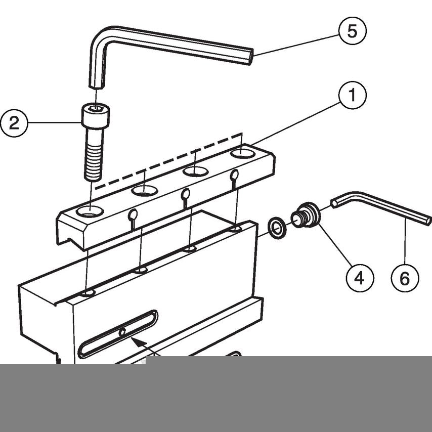 BA-RGC3232-25M Tool Block