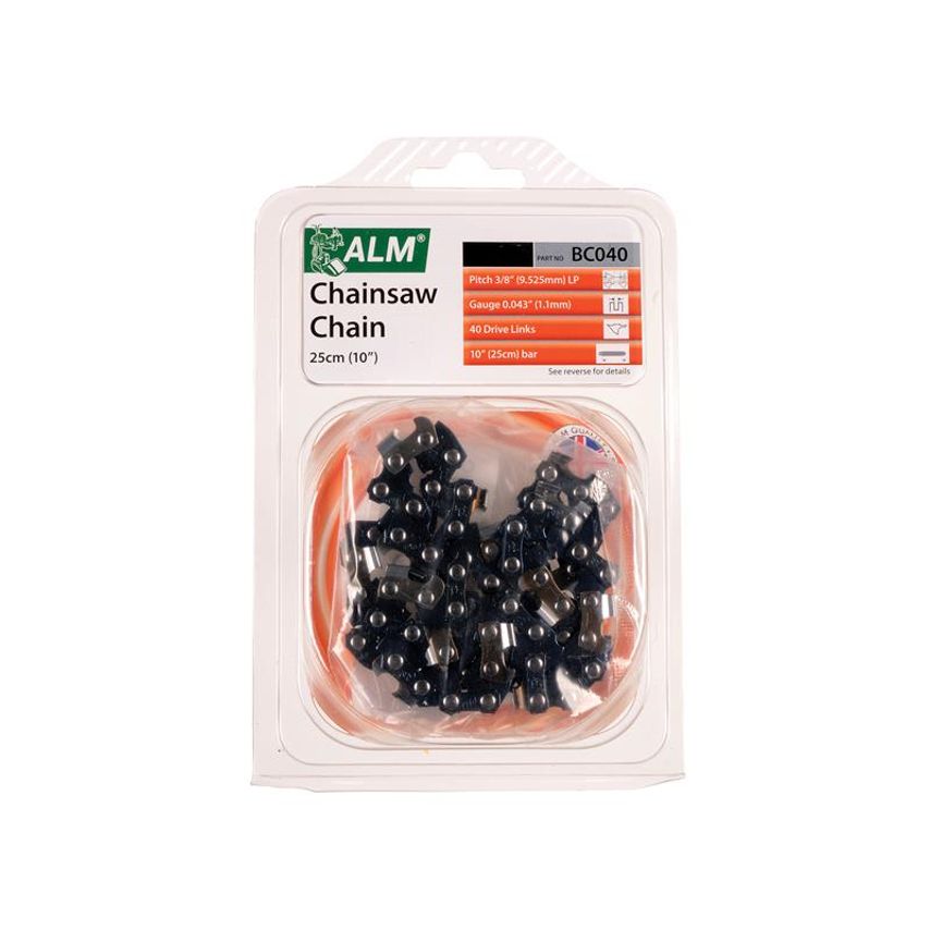 BC040 Chainsaw Chain 3/8in x 40 links - Fits 25cm Bars ALMBC040