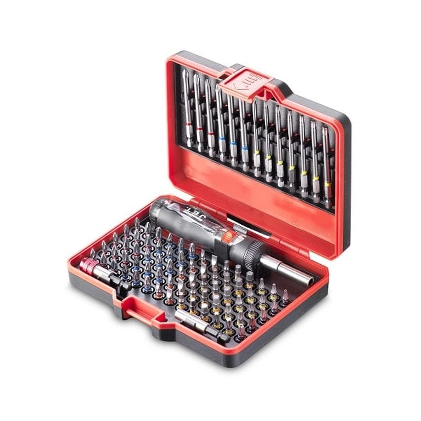 BC86D 1/4" Ratchet Bit Box, 86 Piece
