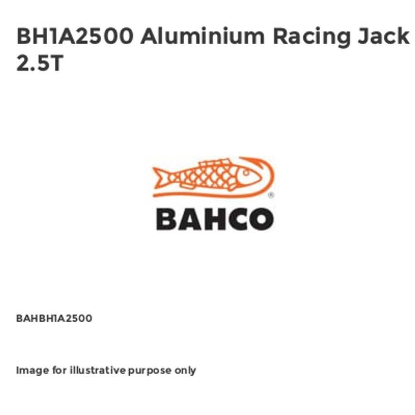 BH1A2500 Aluminium Racing Jack 2.5T BAHBH1A2500