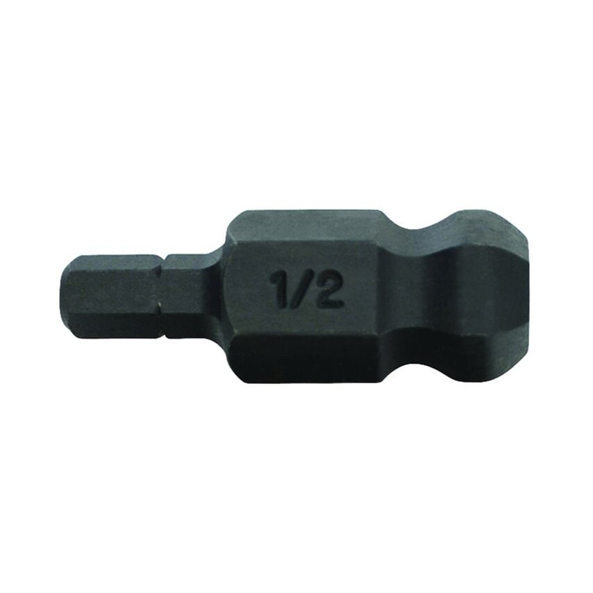 BI1/2" Ball End Hex Insert Bit, 1/2" , 11016
