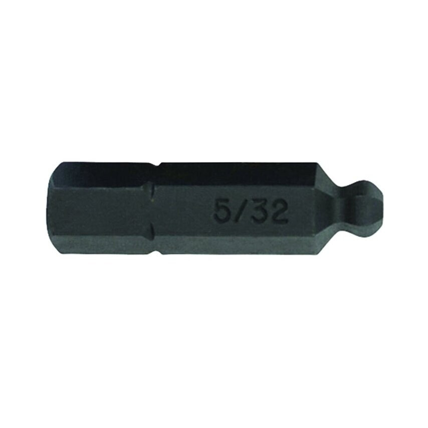 BI5/32" Ball End Hex Insert Bit, 5/32", 11009