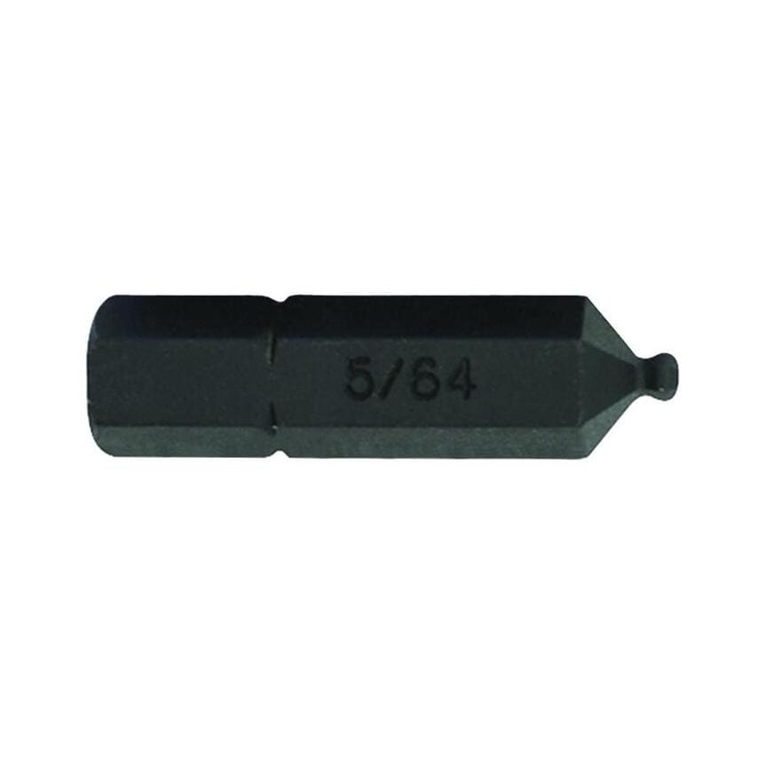 BI5/64" Ball End Hex Insert Bit, 5/64", 11004