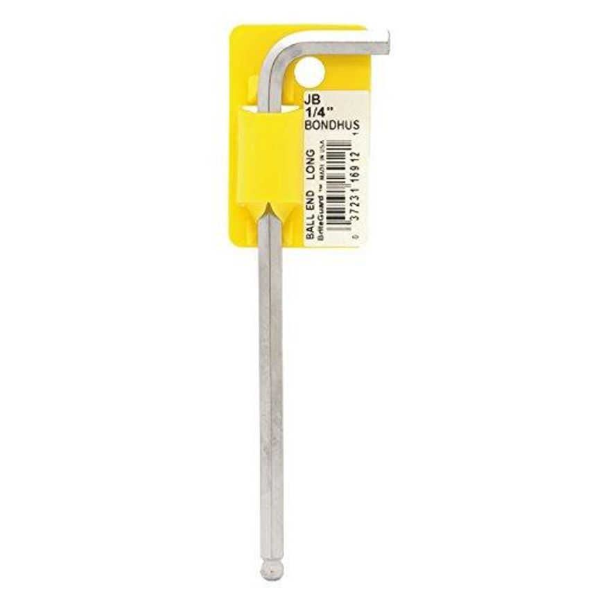 BL1/4B Briteguard Ballend Hex Key, 1/4", 16912