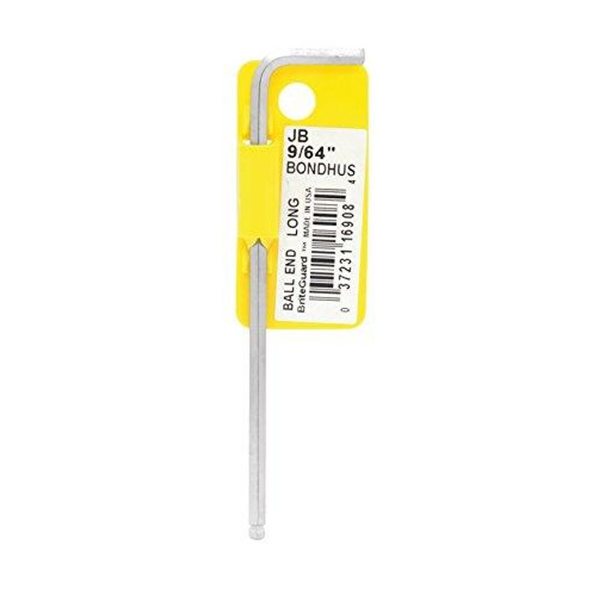 BL9/64B Briteguard Ballend Hex Key, 9/64", 16908
