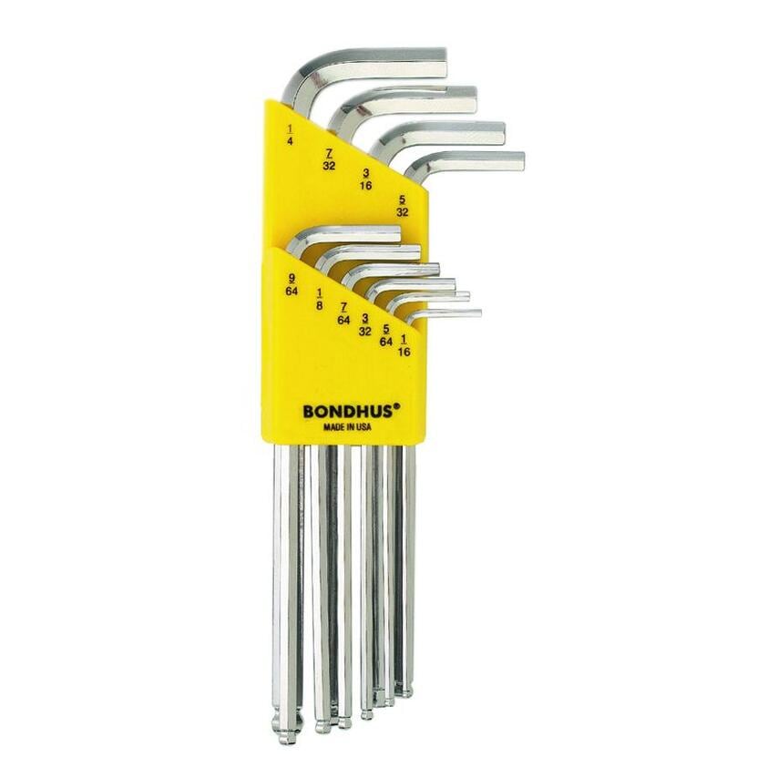 BLX10B Briteguard Ballend Hex Key Set 1/16"-1/4", 16938