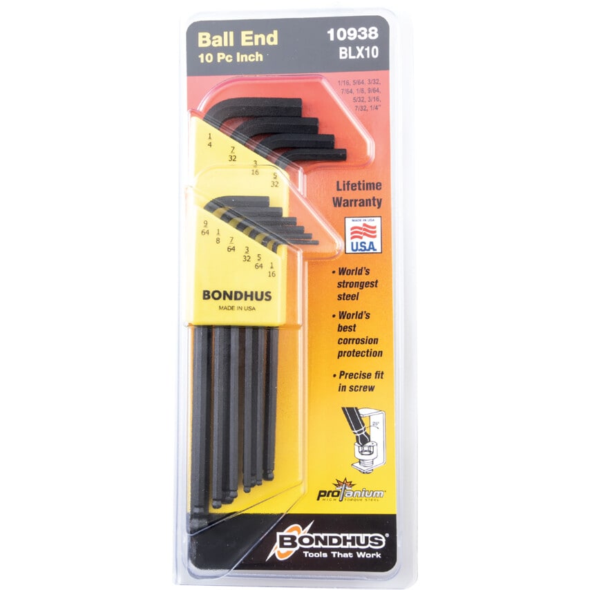 BLX10 Ball End Wrench Set (10 Piece)