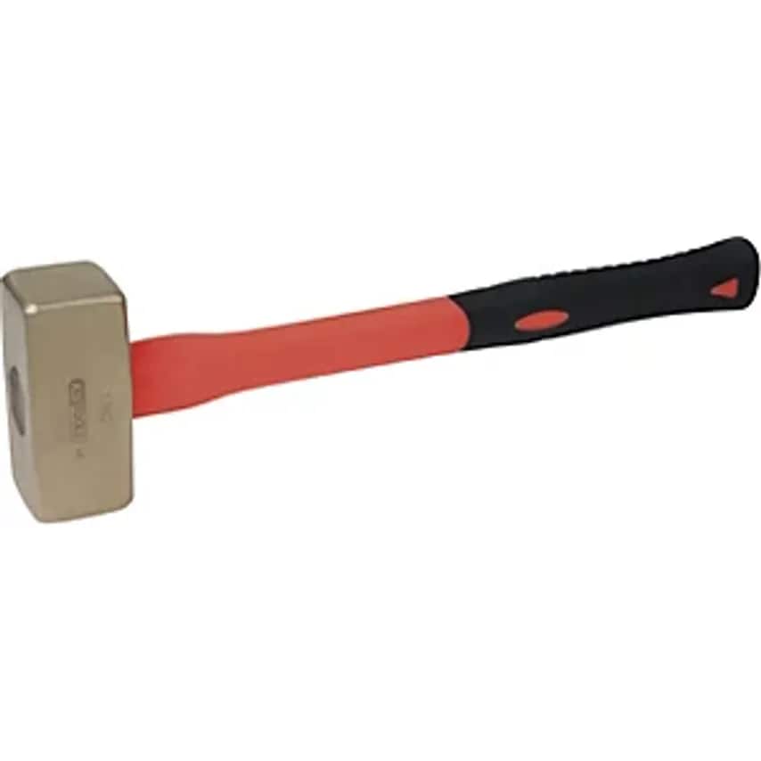 BRONZEplus Club Hammer Fibreglass Handle 5000 g