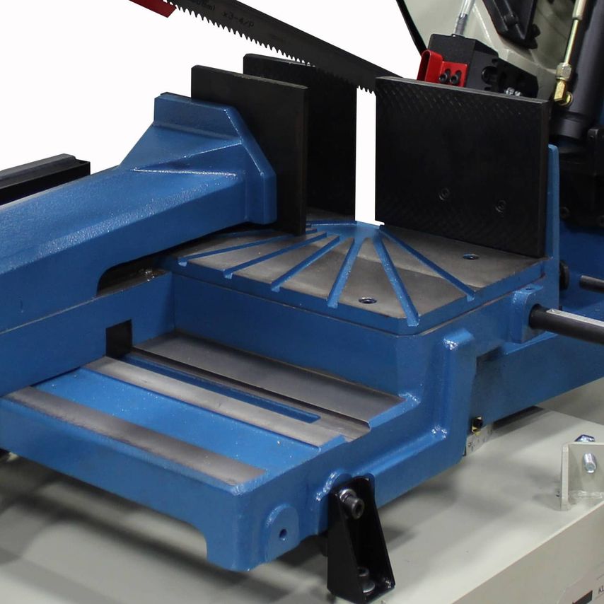 BS-350SA Dual Mitering Semi-automatic Bandsaw