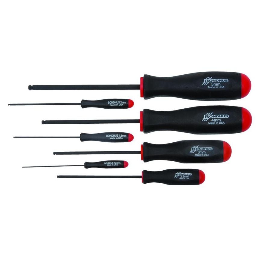 BSX7mm Ball Driver Hex Set 1.27mm-5mm, 10687