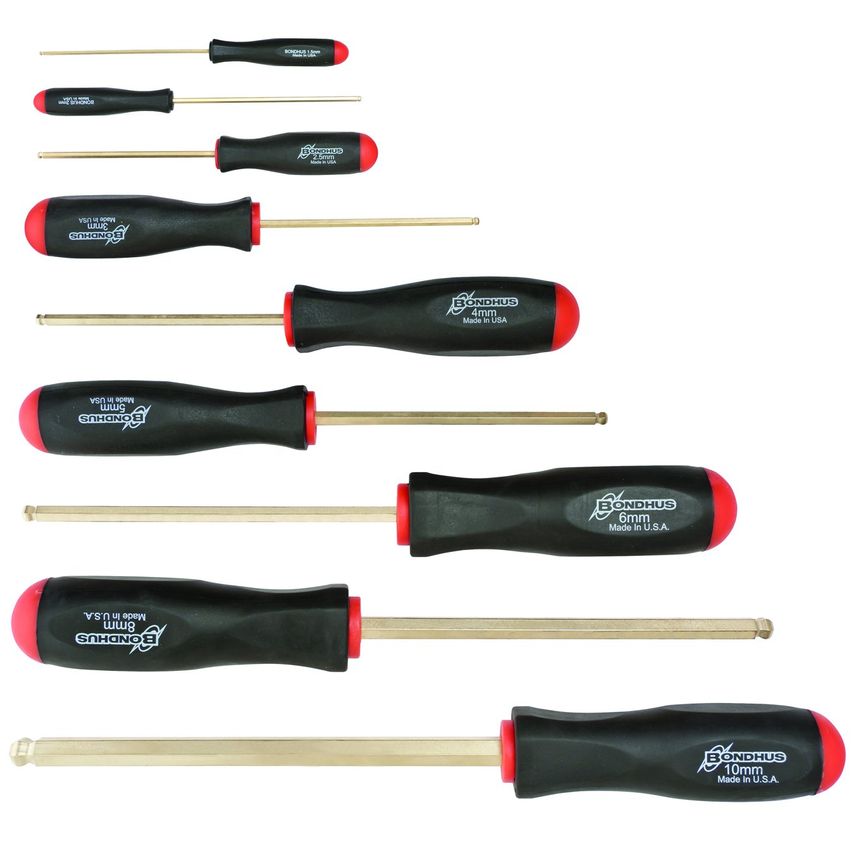 BSX9mg GoldGuard Ball Driver Hex Set, 38699