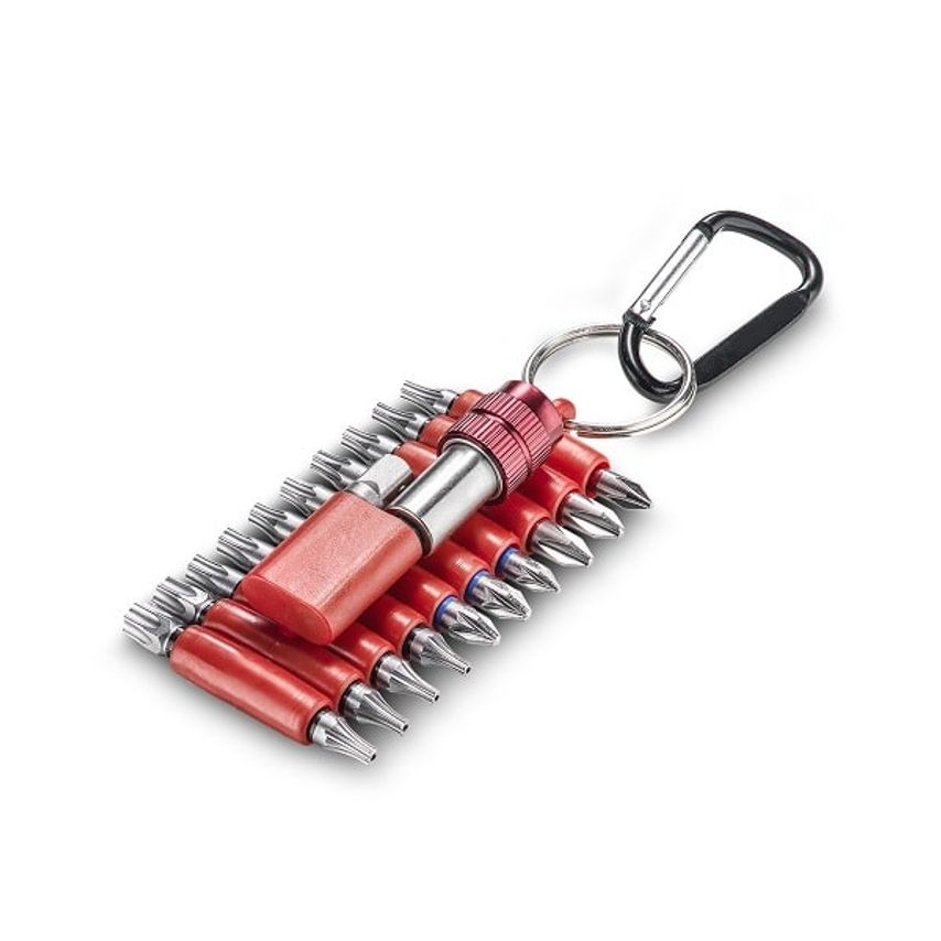 BT-22B JET TOOLS Handy Screwdriver Bit Key-Fob, 22 Piece
