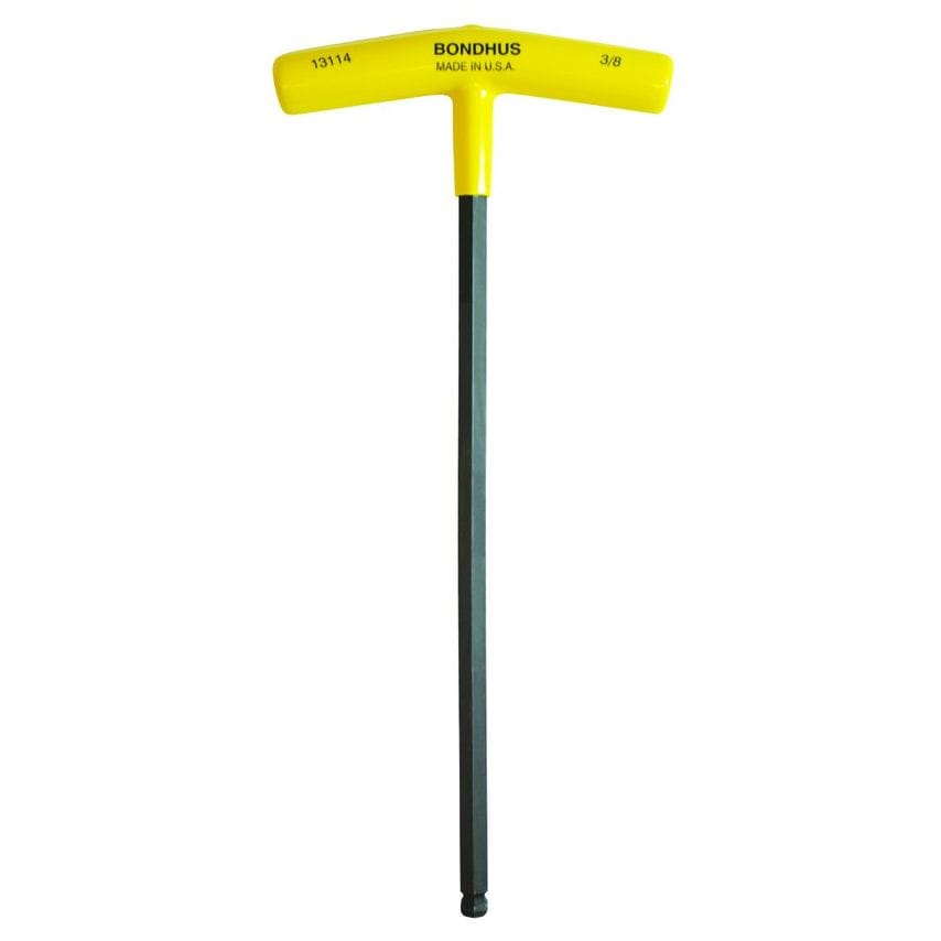 BT3/8" T-Handle Ball Driver Hex, 3/8", 13114