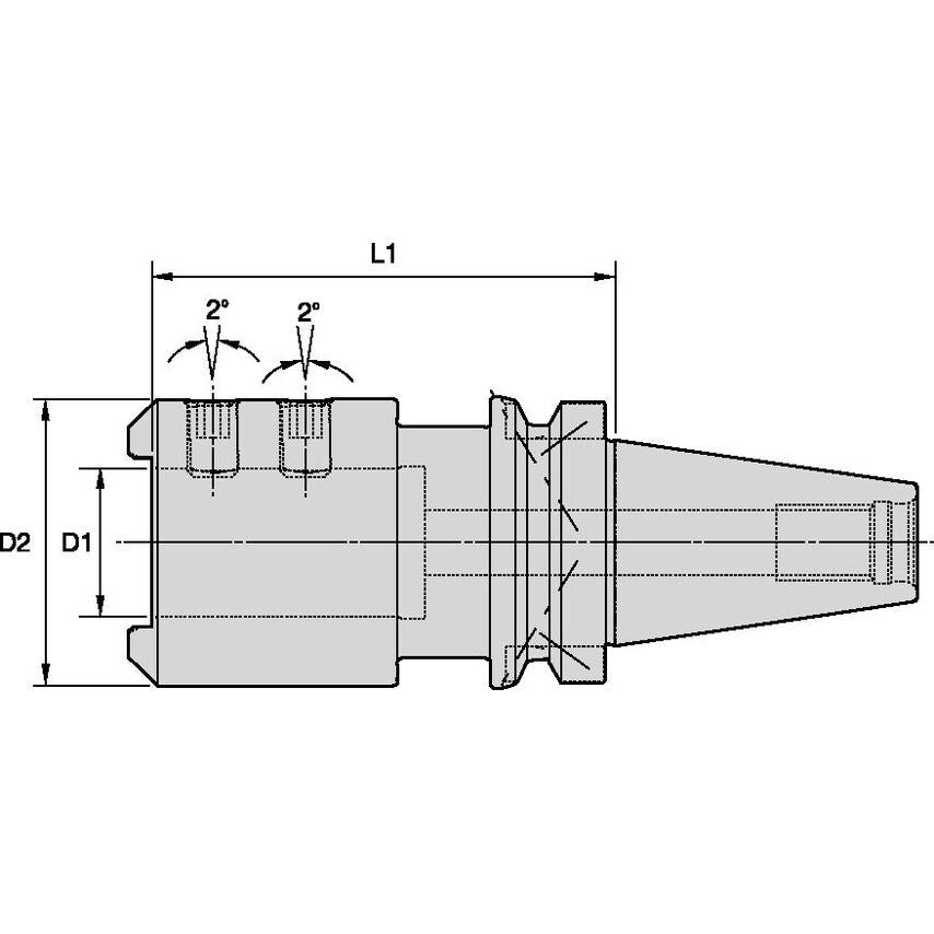 BT40BWD32070m Rotary Toolholder