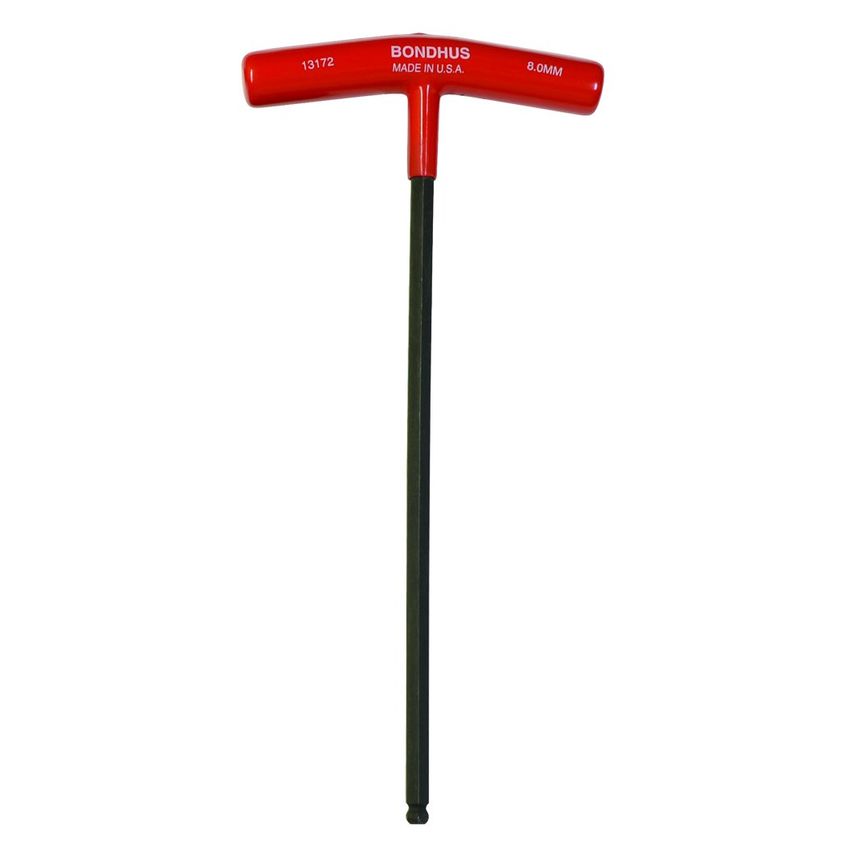BT8mm T-Handle Ball Driver Hex, 8mm, 13172