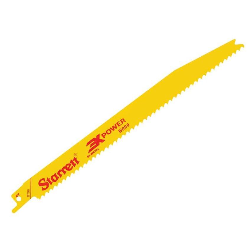 BT96-5 Bi-Metal Reciprocating Blade, Wood Tapered 228mm 6 TPI (Pack 5) STRBT965
