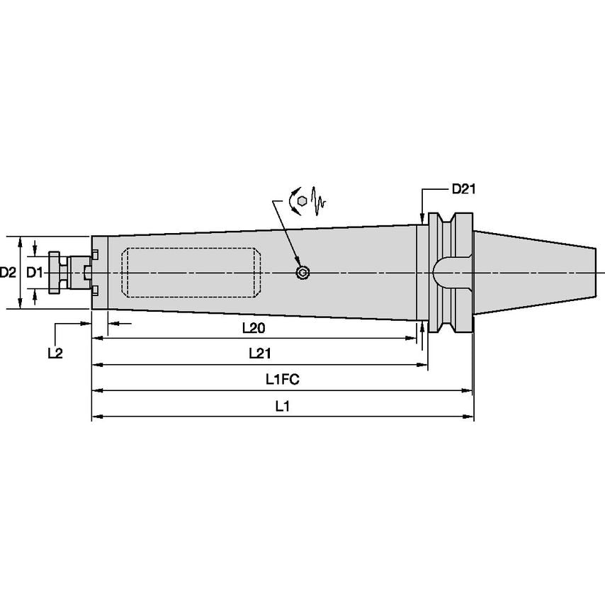 BTKV50BTDSMC27320m 27mm Tunable SMA x 320mm BTKV50