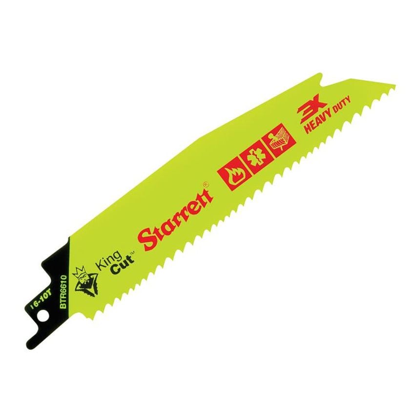 BTR6610-5 Bi-Metal King Cut Demolition Blade 152mm 6-10 TPI (Pack 5) STRBTR66105