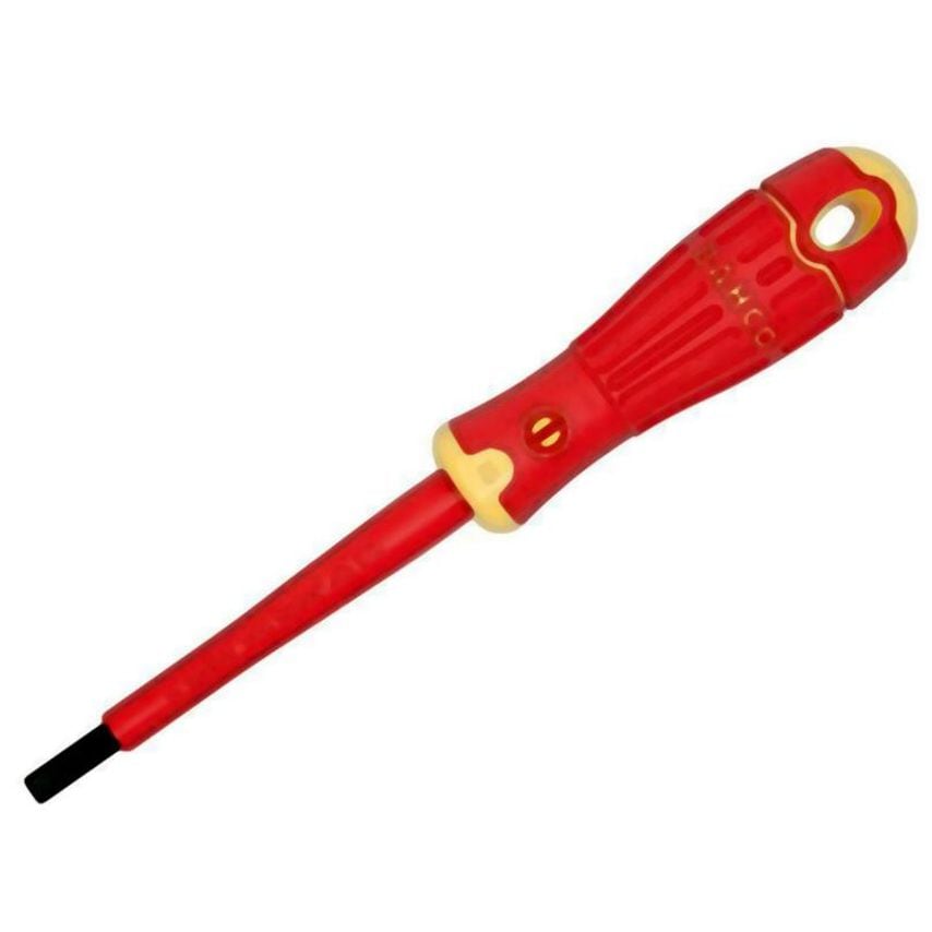 Bahcofit Insulated Screwdriver Slotted Tip 4.0 x 100mm