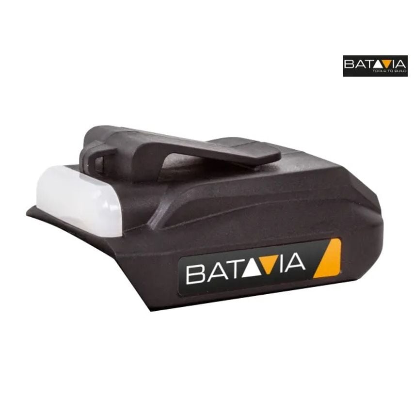 Battery USB Charging Adapter & Flashlight 18V BAT7064210