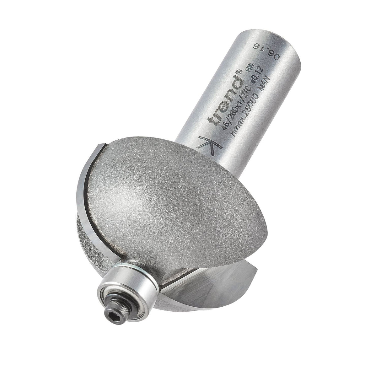 Bearing Guided Cove Cutter 12.7mm Radius - 46/280X1/2TC