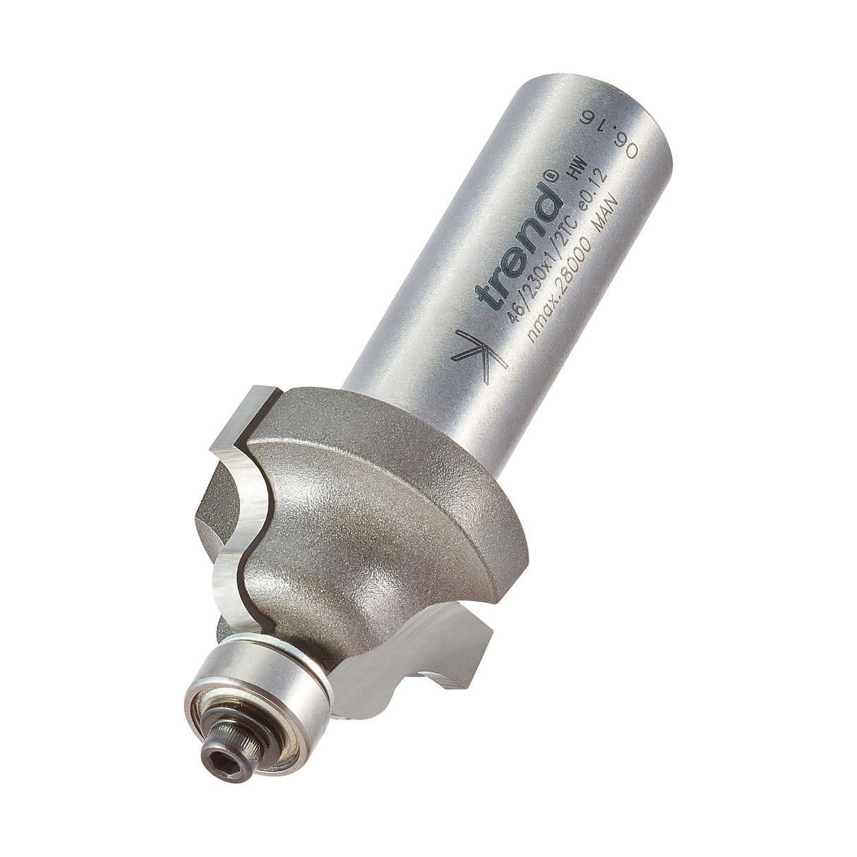 Bearing Guided Ogee Cutter - 46/230X1/2TC