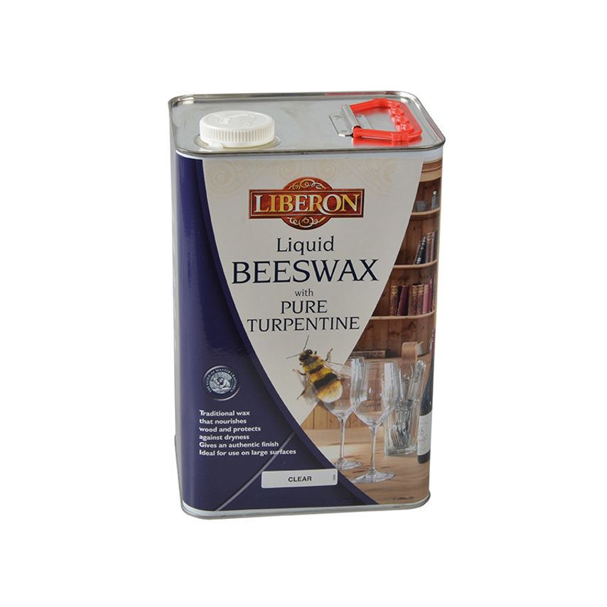 Beeswax Liquid Clear 5 litre LIBBLCL5L