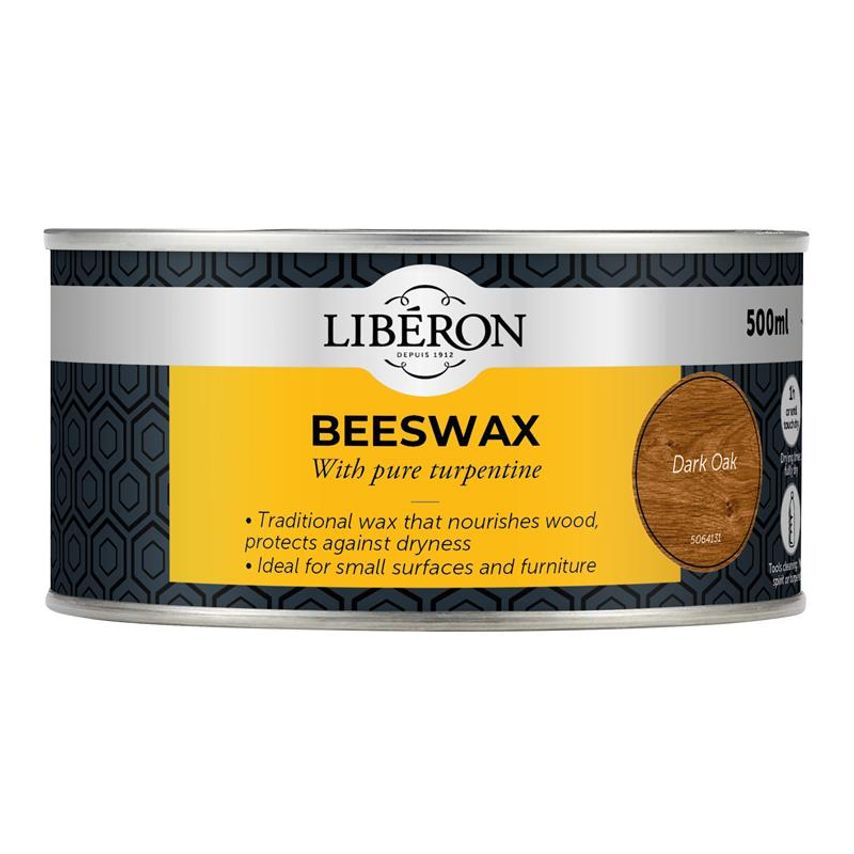 Beeswax Paste Dark Oak 500ml
