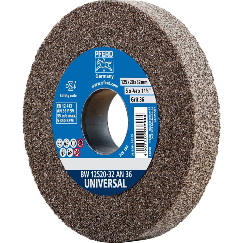 Bench Wheel BW 12520-32 AN 36 Universal