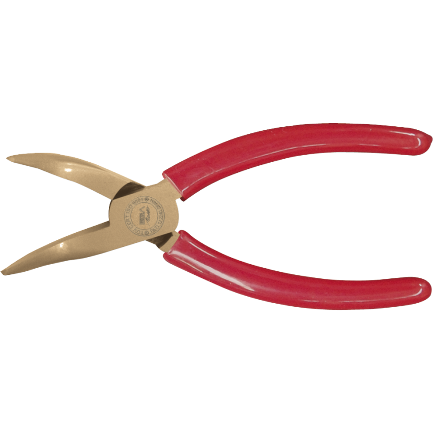 Bent Nose Mini Plier 125mm Non Sparking Cu-Be