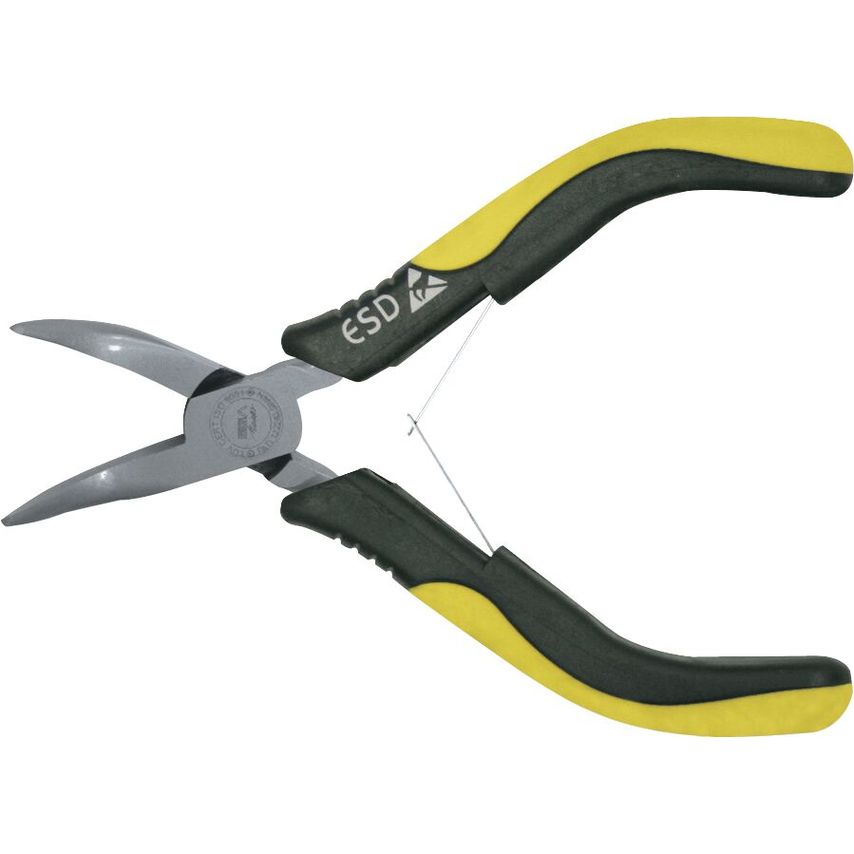 Bent Nose Mini Plier 130 mm ESD 64734
