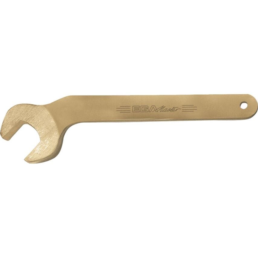 Bent Single Open End Wrench 1.1/8" Non Sparking Cu-be