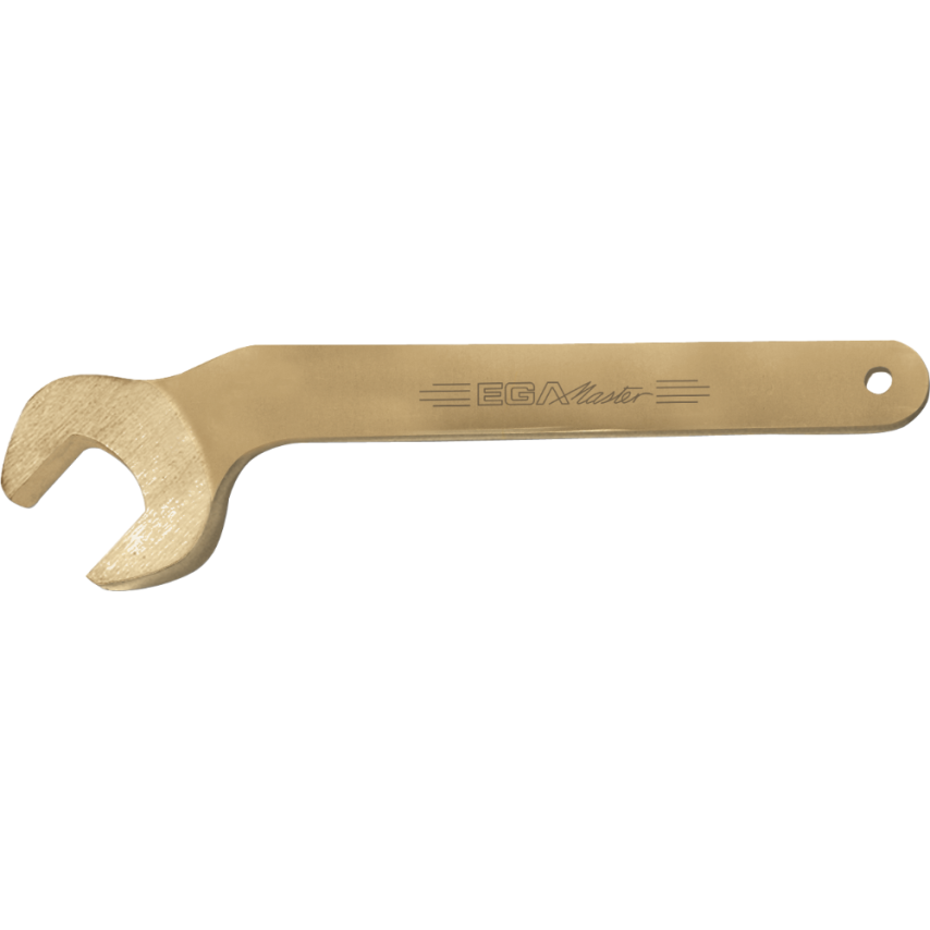 Bent Single Open End Wrench 21mm Non Sparking Cu-Be