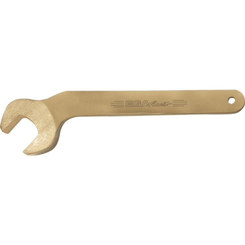 Bent Single Open End Wrench 50mm Non Sparking Cu-Be