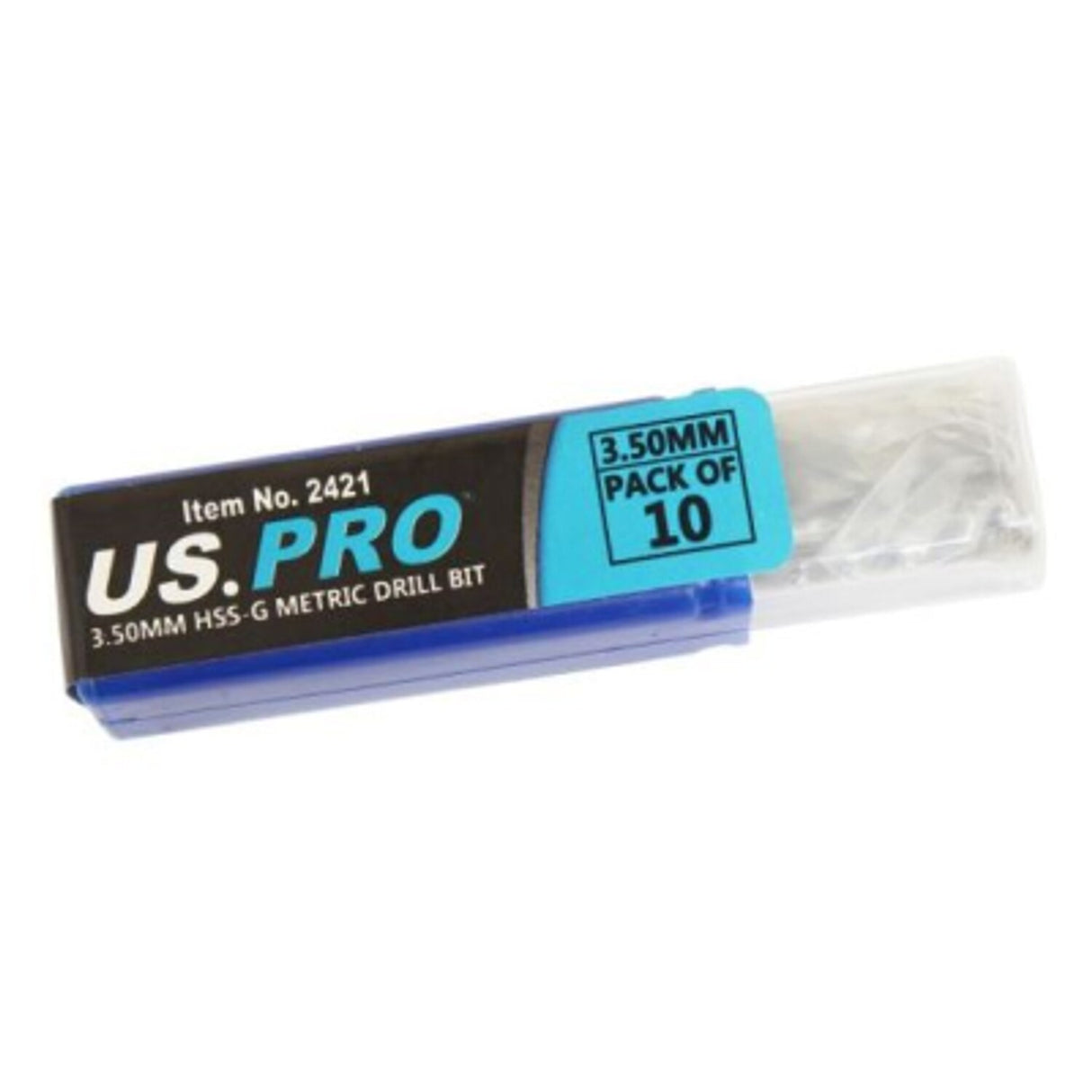 Bergen 3.5mm HSS Metric Ground Drill Bit (Pack of 10)