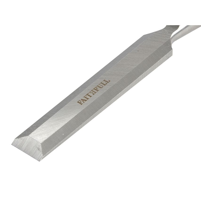 Bevel Edge Chisel Red Soft Grip 6mm (1/4in) FAIWCR6